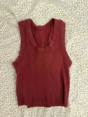 John Galt Burgundy Tank